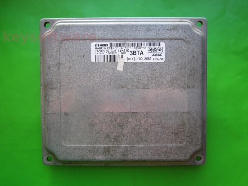 ECU Ford Fiesta 1.4 4S61-12A650-NA S120977013A SIM210
