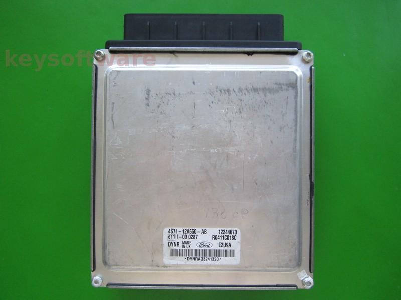 ECU Ford Mondeo 2.0TDCI 4S71-12A650-AB R0411C018C E2U9A {