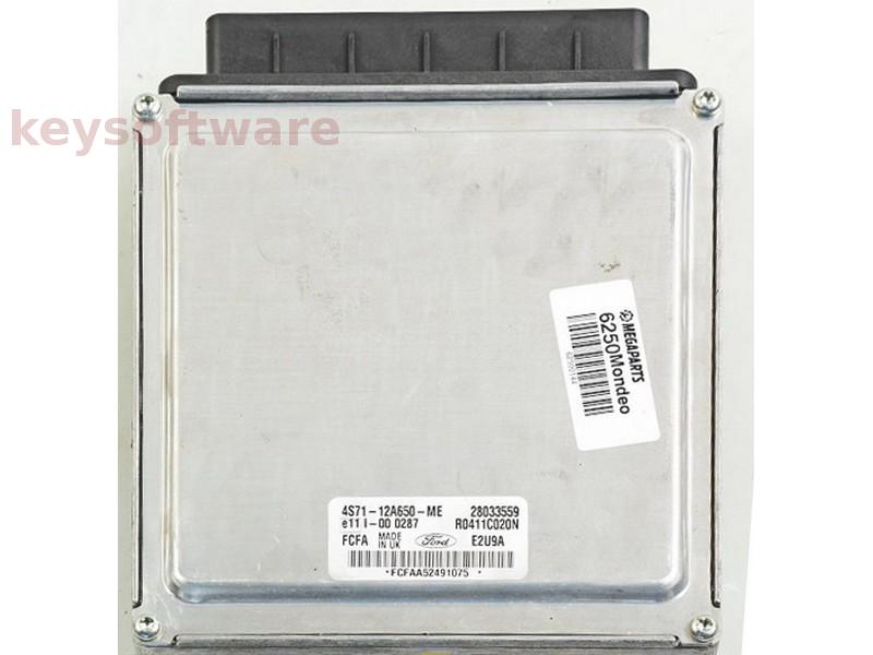 ECU Ford Mondeo 2.0TDCI 4S71-12A650-ME R0411C020N E2U9A