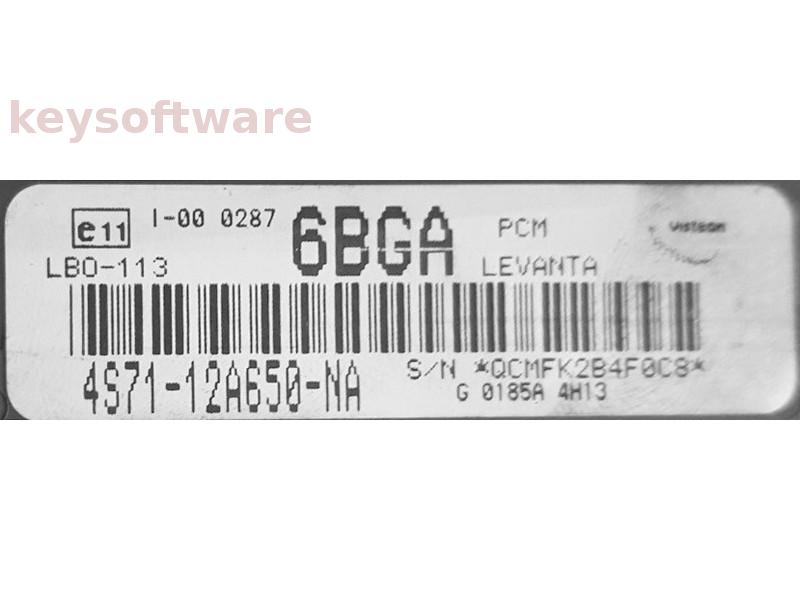 ECU Ford Mondeo 1.8 4S71-12A650-NA 6BGA LBO-113 {