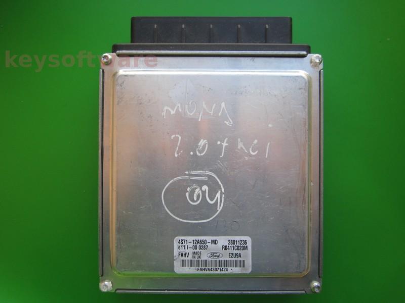 ECU Ford Mondeo 1.8TDCI 4S71-12A650-MD R0411C020M E2U9A 130CP