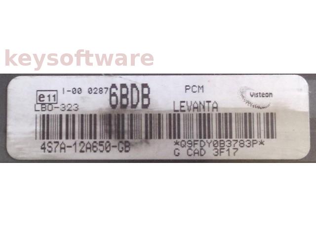 ECU Ford Mondeo 3.0 4S7A-12A650-GB 6BDB LBO-323 {