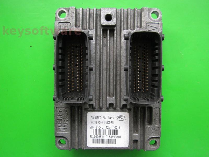 ECU Ford Ka 1.4 51899840 IAW 5SF9.AC {
