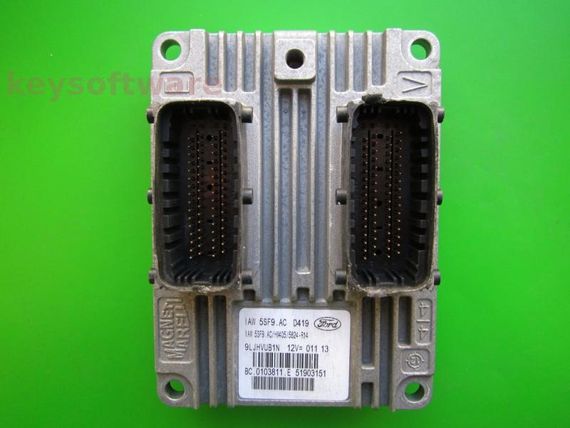 ECU Ford Ka 1.4 51903151 IAW 5SF9.AC }
