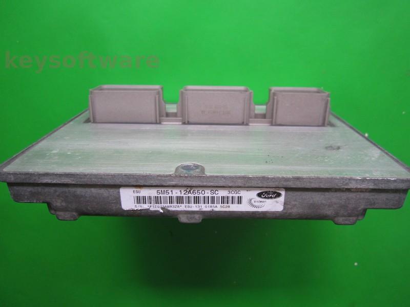 ECU Ford Focus 2.0 5M51-12A650-SC 3CGC ESU-131