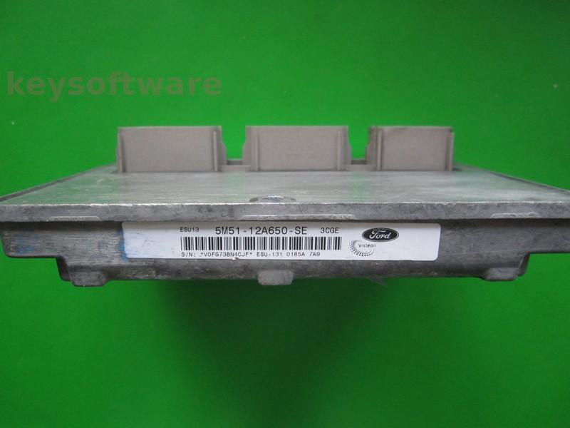 ECU Ford Focus 1.8 5M51-12A650-SE 3CGE ESU-131