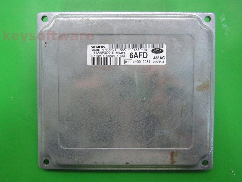 ECU Ford Ka 1.3 5S51-12A650-AD S118685022E SIM24