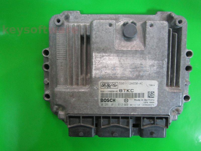 ECU Ford Fiesta 1.6TDCI 5S61-12A650-AC 0281011612 EDC16C34