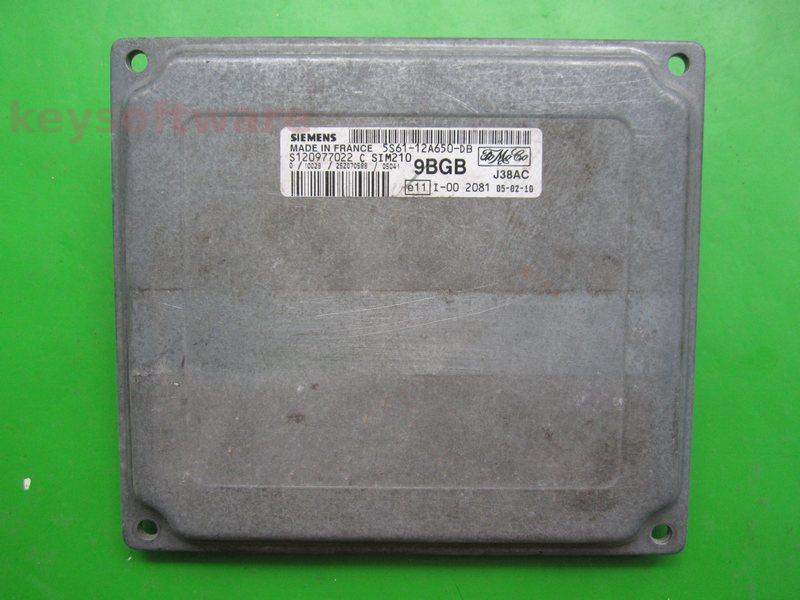 ECU Ford Fiesta 1.4 5S61-12A650-DB S120977022C SIM210