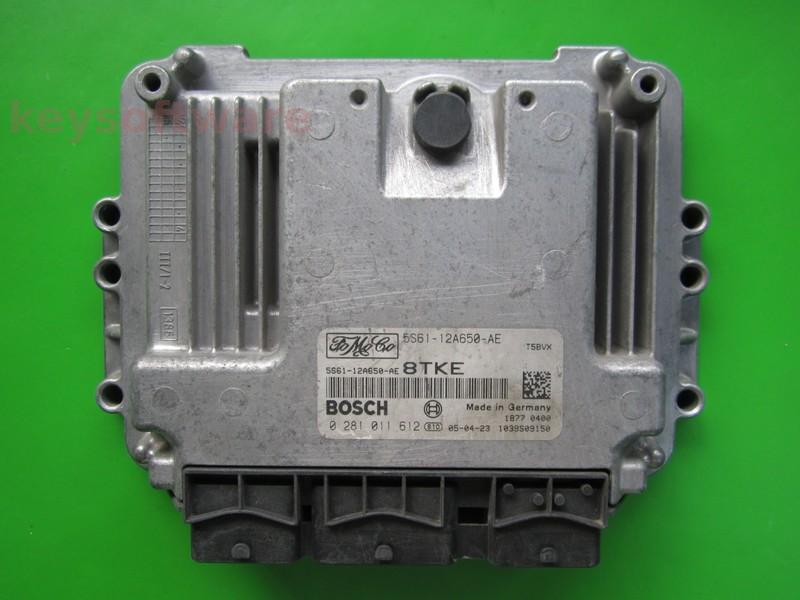 ECU Ford Fiesta 1.6TDCI 5S61-12A650-AE 0281011612 EDC16C34