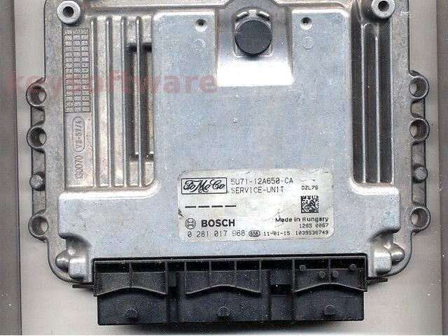 ECU Ford Fusion 1.6TDCI 5U71-12A650-CA 0281017968 EDC16C34 {+