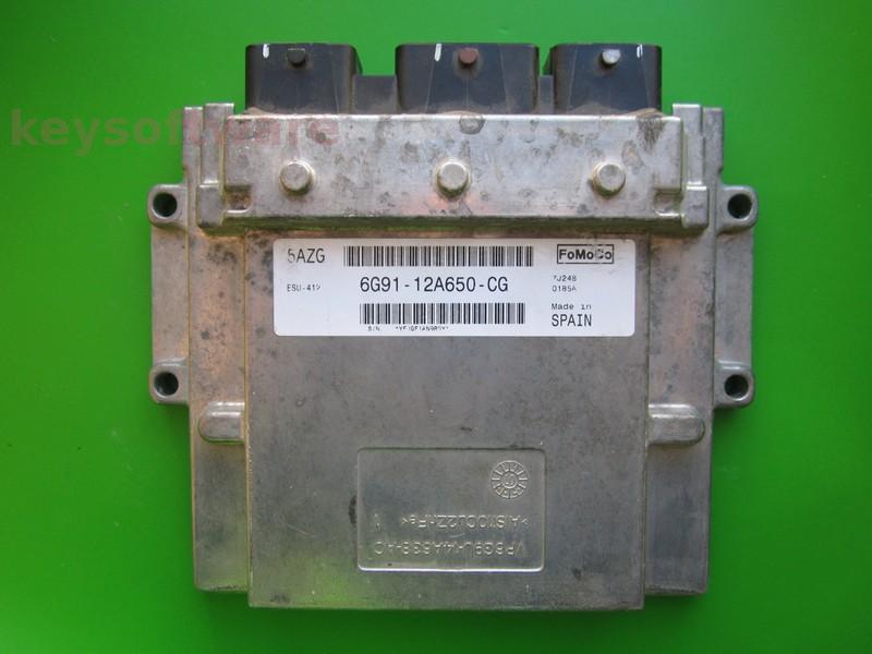 ECU Ford Mondeo 2.0 6G91-12A650-CG 5AZG ESU-412