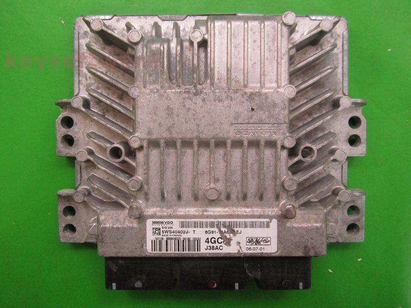 ECU Ford Galaxy 2.0TDCI 6G91-12A650-EJ 5WS40402J-T SID206 +