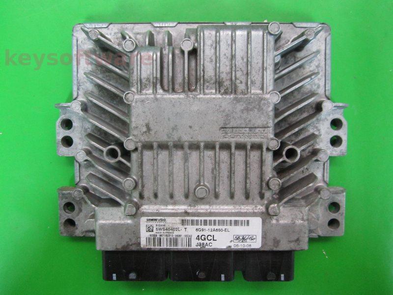 ECU Ford Galaxy 2.0TDCI 6G91-12A650-EL 5WS40402L-T SID206 }