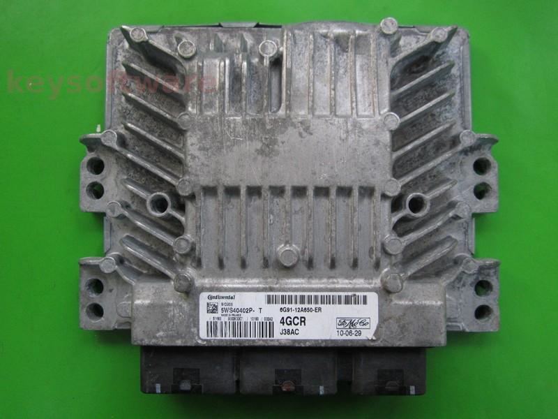 ECU Ford Galaxy 2.0TDCI 6G91-12A650-ER 5WS40402P-T SID206 }