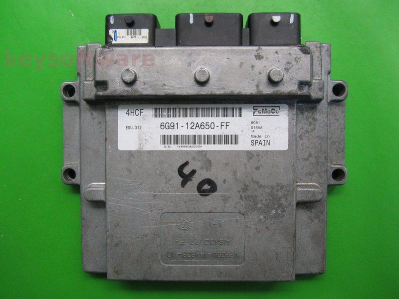 ECU Ford S-Max 2.0 6G91-12A650-FF 4HCF ESU-312