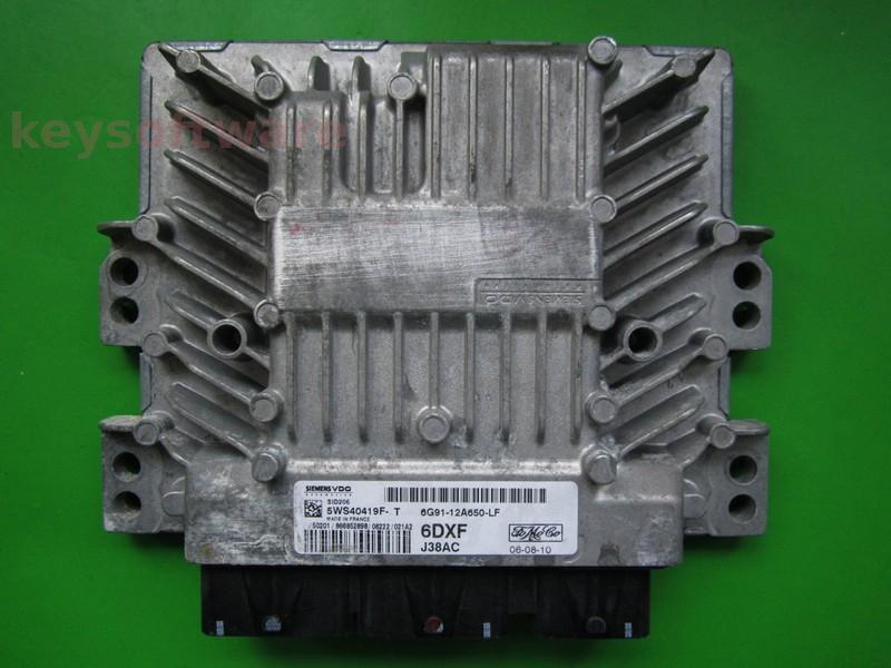 ECU Ford S-Max 1.8TDCI 6G91-12A650-LF 5WS40419F-T SID206