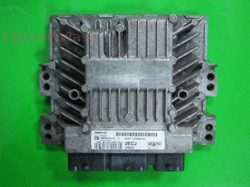 ECU Ford S-Max 2.0TDCI 6G91-12A650-NJ 5WS40417I-T SID206
