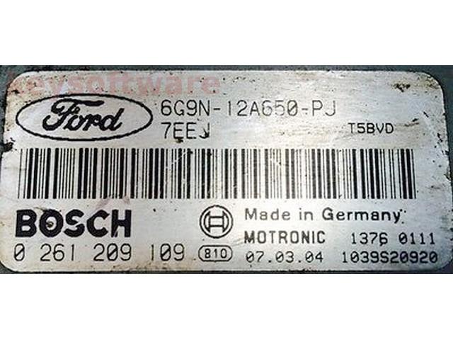 ECU Ford Mondeo 2.5 6G9N-12A650-PJ 0261209109 ME9.0 {