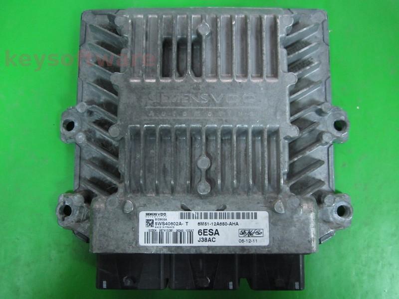 ECU Ford Focus 2.0TDCI 6M51-12A650-AHA 5WS40602A-T SID803A