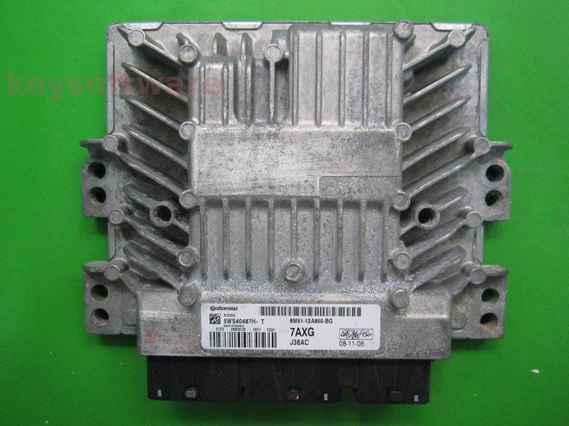ECU Ford Focus 2.0TDCI 6M51-12A650-BG 5WS40487H-T SID206