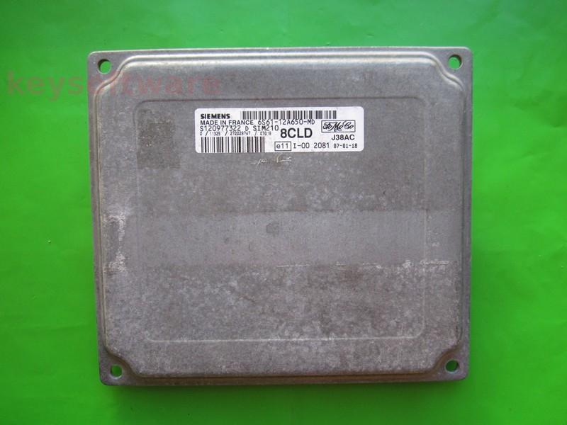 ECU Ford Fiesta 1.4 6S61-12A650-MD S120977322D SIM210`