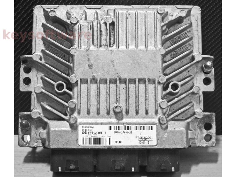 ECU Ford Focus 1.8TDCI 6U71-12A650-UB 5WS40486B-T SID206 {