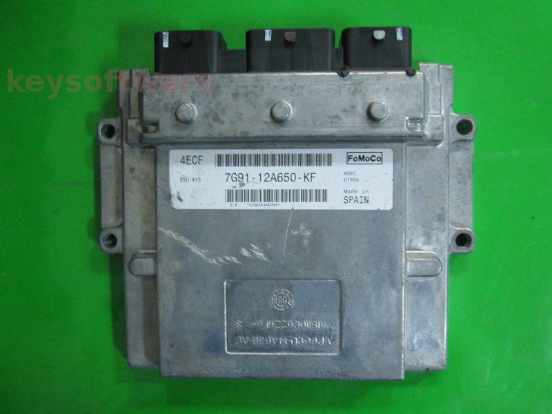 ECU Ford Galaxy 2.3 7G91-12A650-KF 4ECF ESU-415