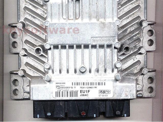 ECU Ford Mondeo 1.8TDCI 7G91-12A650-PF 5WS40591G-T SID206 {