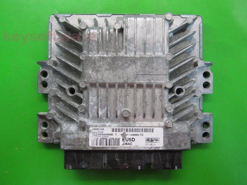ECU Ford S-Max 1.8TDCI 7G91-12A650-TD 5WS40589E-T SID206