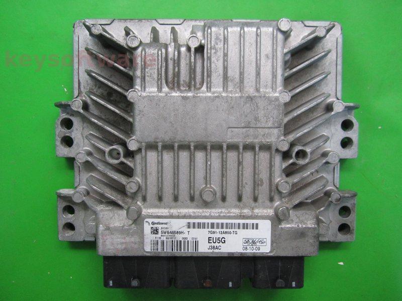 ECU Ford S-Max 1.8TDCI 7G91-12A650-TG 5WS40589H-T SID206 {