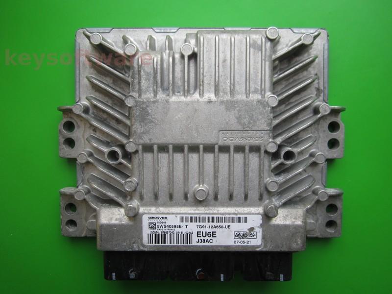 ECU Ford Mondeo 2.0TDCI 7G91-12A650-UE 5WS40595E-T SID206