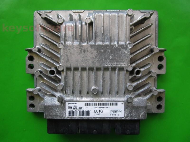 ECU Ford Focus 1.8TDCI 7G91-12A650-PG 5WS40591H-T SID206