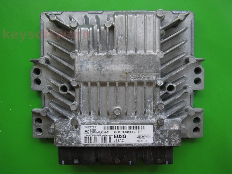 ECU Ford Mondeo 1.8TDCI 7G91-12A650-YG 5WS4059H-T SID206