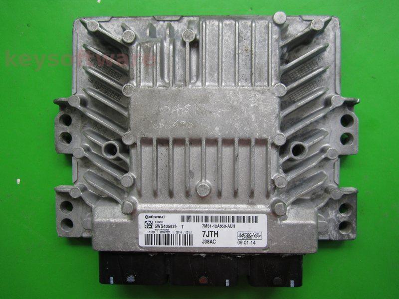 ECU Ford C-Max 1.8TDCI 7M51-12A650-AUH 5WS40582I-T SID206