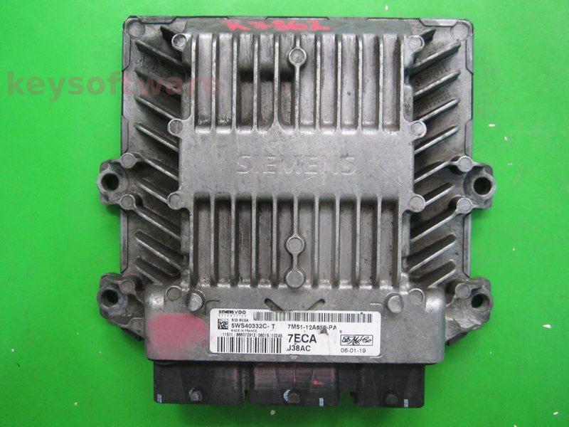 ECU Ford Focus 2.0 7M51-12A650-PA 5WS40332C-T SID803A