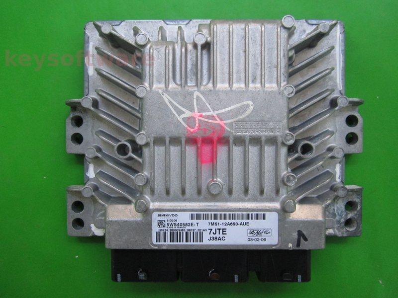 ECU Ford Focus 1.8TDCI 7M51-12A650-AUE 5WS40582E-T SID206