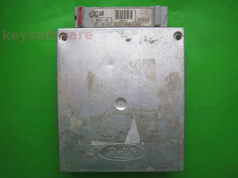 ECU Ford Escort 1.4 87FB-12A650-A2A 7FAA CFI-SD100