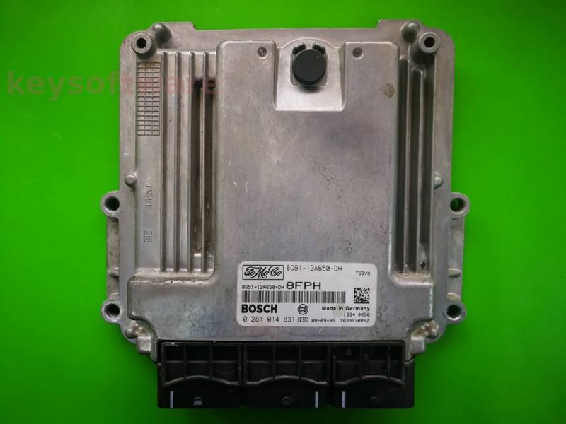 ECU Ford S-Max 2.2TDCI 8G91-12A650-DH 0281014831 EDC16CP39 {+