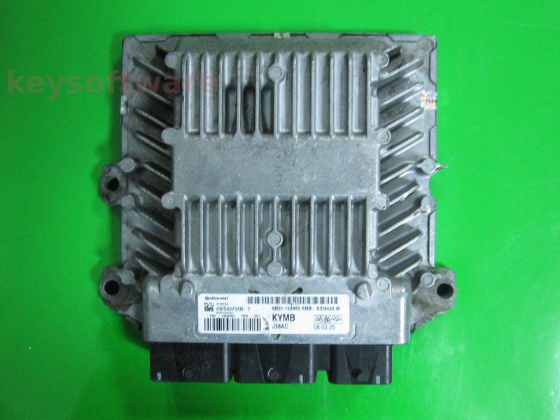 ECU Ford C-Max 2.0TDCI 8M51-12A650-AMB 5WS40735B-T SID803A