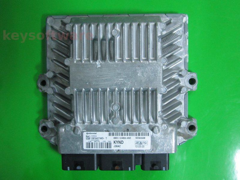 ECU Ford Focus 2.0TDCI 8M51-12A650-AND 5WS40736D-T SID803A