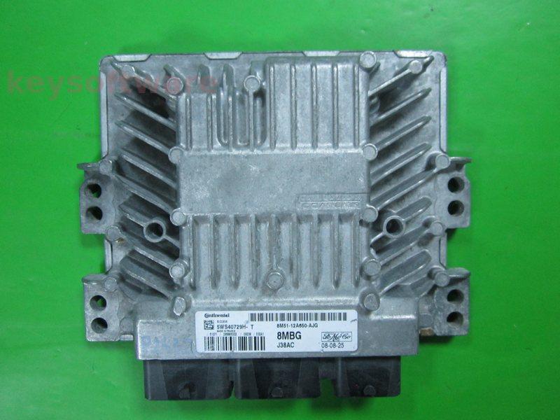 ECU Ford Focus 2.0TDCI 8M51-12A650-AJG 5WS40729H-T SID206