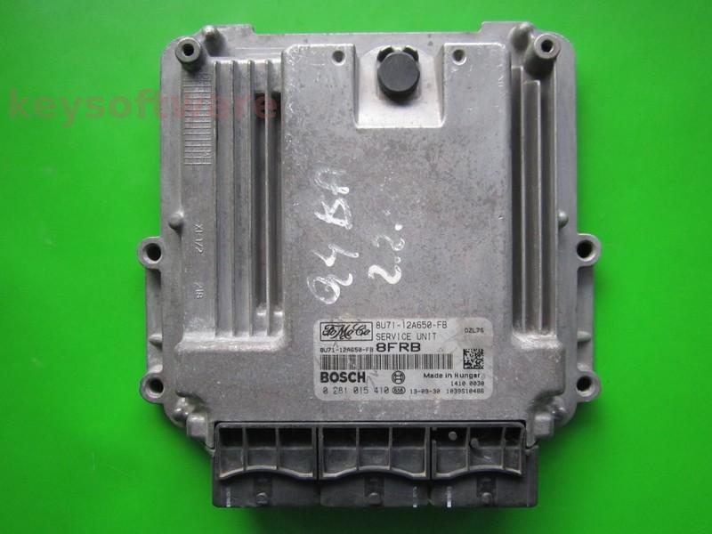 ECU Ford Mondeo 2.0TDCI 8U71-12A650-FB 0281015410 EDC16CP39