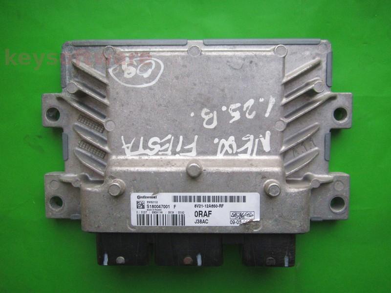 ECU Ford Fiesta 1.25 8V21-12A650-RF S180047001F EMS2102