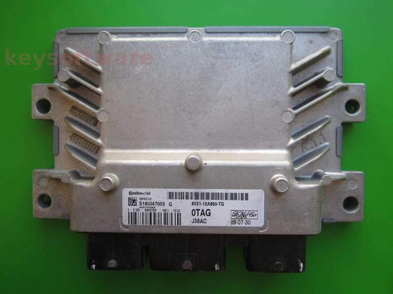 ECU Ford Fiesta 1.4 8V21-12A650-TG S180047003G EMS2102