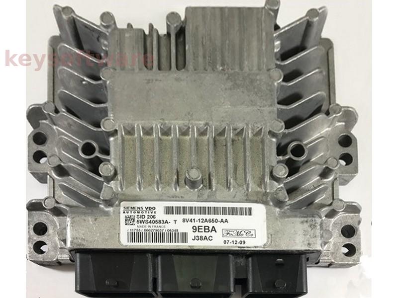 ECU Ford Kuga 2.0TDCI 8V41-12A650-AA 5WS40583A-T SID206 {