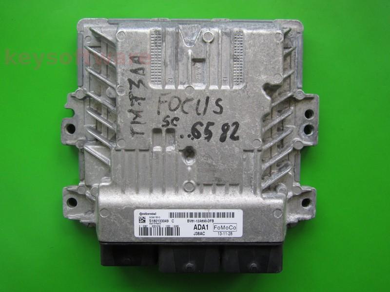 ECU Ford Focus 1.6TDCI BV61-12A650-DFB S180133049C SID807EVO