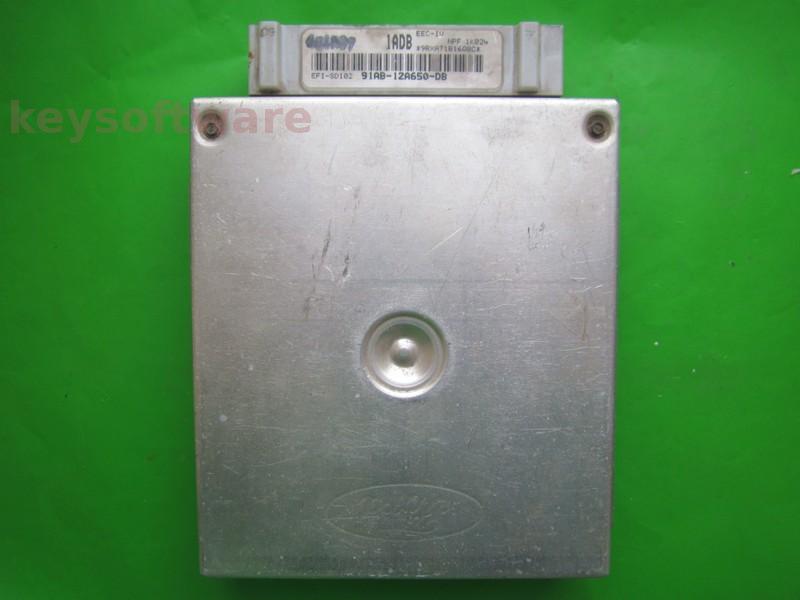ECU Ford Escort 1.6 91AB-12A650-DB 1ADB EFI-SD102