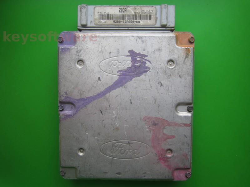 ECU Ford Sierra 1.6 92BB-12A650-CA 2BCA CSD-201