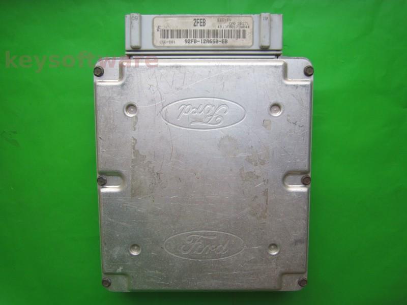 ECU Ford Fiesta 1.3 92FB-12A650-EB 2FEB CSD-201
